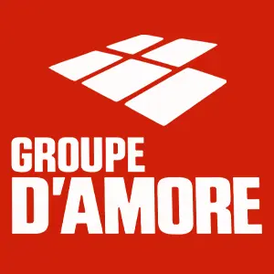 Group D'Amore logo for pavé-uni and landscaping Montréal